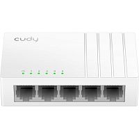 GS105U Коммутатор/ 5-Port Gigabit Desktop Switch, 5 10/100/1000M RJ45 Ports, Loop Detection, Desktop Plastic Case, Power Saving, Plug & Play, Wall-Mount, Power Adapter Not Included