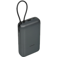 BHR9740GL Мобильный аккумулятор Xiaomi BHR9740GL 20000mAh QC3.0/PD2.0 22.5W 3A USB-A/USB-C темно-серый