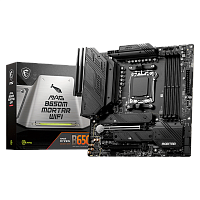 Материнская плата/ MB MSI AMD B650 sAM5, 4xDDR5(256GB), HDMI 2.1/DP, 2xPCIe 4.0x16, 1xPCIe 3.0, 1xLAN (2.5GbE), Wi-Fi, BT, 6xSATA 6Gb/s, 2xM.2, 1xUSB-C, 7xUSB 3.2, mATX