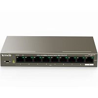 TEF1109P-8-63W Коммутатор/ Tenda TEF1109P-8-63W 9-Port 10/100Mbps Desktop Switch With 8-Port PoE