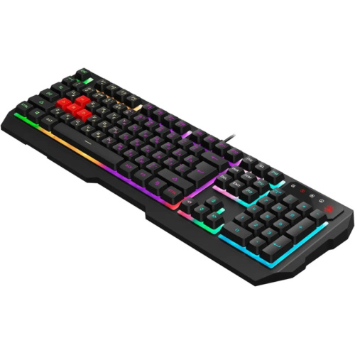 B140N Клавиатура A4Tech Bloody B140N черный USB Multimedia for gamer LED (B140N) фото 5