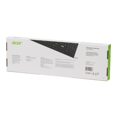 ZL.KBDEE.00C Клавиатура Acer OKW122 черный USB Multimedia (ZL.KBDEE.00C) фото 4 ZL.KBDEE.00C Клавиатура Acer OKW122 черный USB Multimedia (ZL.KBDEE.00C) фото 4