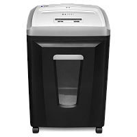 УП21-7 Уничтожитель документов ГЕЛЕОС УП21-7, DIN P-7 (7 ур-нь секр.), фрагмент 0,8х2мм, 7-8 лист (70г/м2), CD/пл.карты, 23 литра