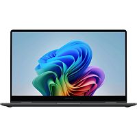 NP750QHA-LG2IN Ноутбук Samsung Galaxy Book 5 360 NP750 Core Ultra 7 256V 16Gb SSD512Gb Intel Arc 140V 15.6" AMOLED Touch FHD (1920x1080) Windows 11 Home grey WiFi BT Cam (NP750QHA-LG2IN)