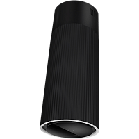 EDELWEISS39ISLABlack/Anthracite Вытяжка MAUNFELD/ Цилиндр, островная, 1270 м3/ч, 4 скорости, 52 дБ, бесконтактное управление, пульт ДУ, таймер, фильтр CF172C — 2 шт (в комплект не входит), черный цвет