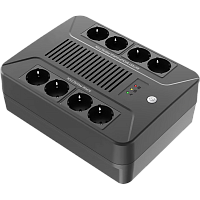 SNR-UPS-LID-800-LED-PLUS Источник бесперебойного питания Line-Interactive, 800 VA, LED, USB, 8 Schuko/ Line-Interactive, Brick, UPS