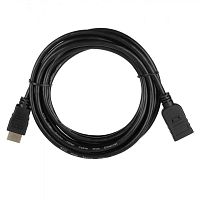 ACD-DHHF1-30B Кабель ACD-DHHF1-30B ACD-DHHF1-30B HDMI 1.4, Golden Plated,19m/19f, HDMI extension, Черный, 3м ACD-DHHF1-30B (742286)