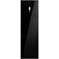 KNFC61868GN Холодильник Korting/ Холодильник с нижним расположением морозильной камеры;Ширина 60 см,А++, cенсорное управление Smart Touch,Full NO FROST,Dynamic Air Cooling,режимы «Супер заморозка» и «Супер охлаждение», LED освещение камеры, скрытые ручки,