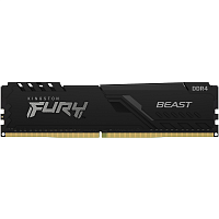 KF436C17BB/8 Память оперативная/ Kingston 8GB 3600MT/s DDR4 CL17 DIMM FURY Beast Black