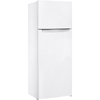 MFF143W Холодильник MAUNFELD/ Холодильник отдельностоящий, 2-х камерный, объем камер 163/44л ,энергоэффективность А+, Габариты (ШхГхВ), мм: 548x553x1436 , DeFrost, механическое управление, стандартный компрессор, R600A, цвет белый