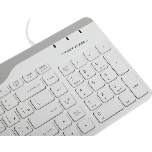 FK25WHITE Клавиатура A4Tech Fstyler FK25 белый/серый USB slim фото 23 FK25WHITE Клавиатура A4Tech Fstyler FK25 белый/серый USB slim фото 23