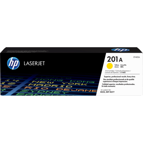 CF402A Тонер-картридж/ HP 201A Yellow Original LaserJet Toner Cartridge CF402A Тонер-картридж/ HP 201A Yellow Original LaserJet Toner Cartridge