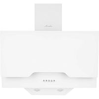 LAVAL60Blanc Наклонная вытяжка MONSHER/ Настенная наклонная вытяжка, ширина 60 см, отвод/рециркуляция, 900 м3/час, электронноесенсорное управление, 3 скорости, светодиодное освещение 2*1 Вт, металлические жироулавливающие фильтры, угольный фильтр KM 102 (