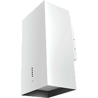 Bath401white Вытяжка Maunfeld/ Кухонная вытяжка MAUNFELD Bath 401 белый, настенная, максимальная мощность 260 Вт, максимальная производительность 1150 м3/ч, 3 скорости, механическое управление, LED освещение, алюминиевый жироулавливающий фильтр, уровень ш