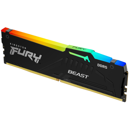 KF556C40BBA-8 Память оперативная/ Kingston 8GB 5600MT/s DDR5 CL40 DIMM FURY Beast RGB XMP фото 2