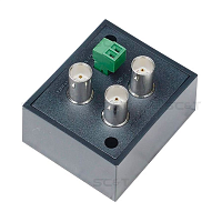 CD102HD Усилитель/ SC&T Усилитель-разветвитель видеосигнала HDCVI/HDTVI/AHD/CVBS(1вх./2вых.), БП в комплекте