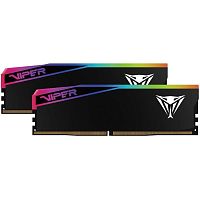 VEUR564G6028K Оперативная память DDR5 2x32GB 6000MHz Patriot VEUR564G6028K Viper Elite 5 Ultra RGB RTL Gaming PC5-48000 CL28 DIMM 288-pin 1.4В kit single rank с радиатором Ret