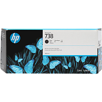 498N8A Картридж/ HP 738 300-ml Black DesignJet Ink Cartridge