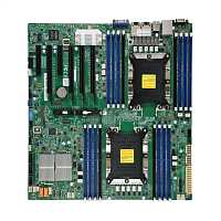 MBD-X11DPI-N-B(bundle) Системная плата/ MB Supermicro X11DPI-N-B, 2x LGA 3647, C622, 16xDDR4 Up to 4TB 3DS ECC RDIMM/3DS ECC LRDIMM, 4 PCI-E 3.0 x16,, 2 PCI-E 3.0 x8, M.2 Interface: 2 PCI-E 3.0 x4, M.2 Form Factor: 2242/2260/2280/22110, M.2 Key: M-Key, 2