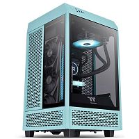 CA-1R3-00SBWN-00 Корпус Thermaltake The Tower 100 Turquoise голубой miniITX 1x120mm 3x140mm 2xUSB3.0 audio bott PSU [CA-1R3-00SBWN-00]
