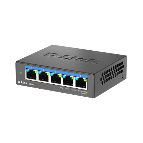 DMS-105/A2A Коммутатор/ Коммутатор, 5x2.5GBase-T, корпус металл фото 2 DMS-105/A2A Коммутатор/ Коммутатор, 5x2.5GBase-T, корпус металл фото 2