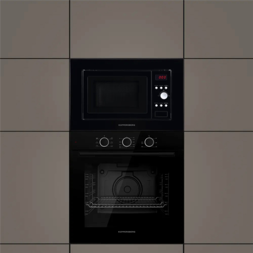 HMW615B Встраиваемая микроволновая печь Kuppersberg/ 18 л, 700 Вт, 8 программ, черный цвет фото 4