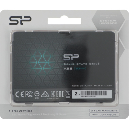SP002TBSS3A55S25 Твердотельный накопитель Silicon Power SATA-III 2TB SP002TBSS3A55S25 Ace A55 2.5" [SP002TBSS3A55S25] фото 4