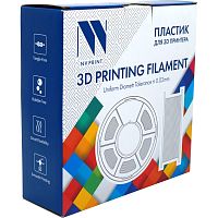 NV-3D-PETG-BLACK-eco -/ Филамент NV PRINT PETG Черный для 3D печати диаметр 1.75мм масса 1 кг (эконом. упаковка)