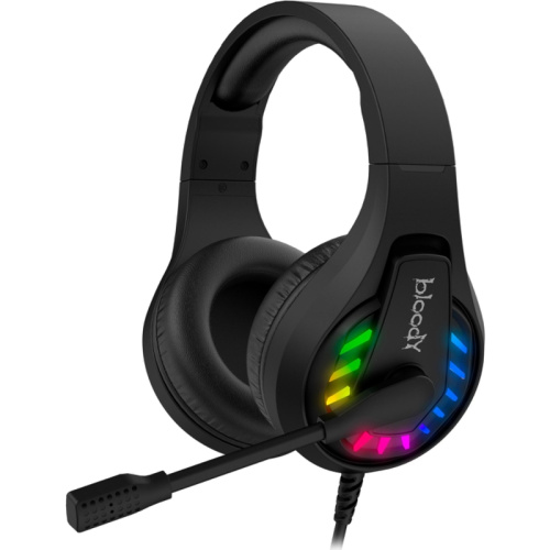 G230 Наушники с микрофоном A4Tech Bloody G230 черный 2м накладные USB оголовье (G230) G230 Наушники с микрофоном A4Tech Bloody G230 черный 2м накладные USB оголовье (G230)
