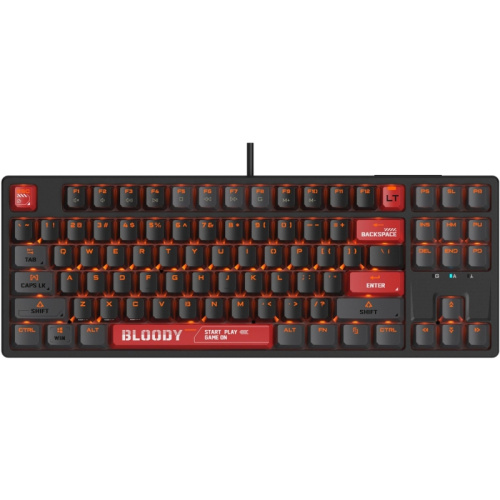 AT87 Клавиатура A4Tech Bloody AT87 механическая черный/красный USB for gamer LED (AT87) фото 11 AT87 Клавиатура A4Tech Bloody AT87 механическая черный/красный USB for gamer LED (AT87) фото 11