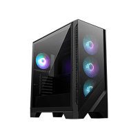 306-7G23R41-HH9 Корпус ПК без блока питания/ Case MSI MAG FORGE 321R AIRFLOW, Midi-Tower, TG, 4x120mm ARGB, 2xUSB 3.2, 1xUSB 3.2 Type-C, ATX, mATX, mITX Black