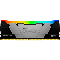 KF432C16RB12A/16 Память оперативная/ Kingston 16GB 3200MT/s DDR4 CL16 DIMM 1Gx8 FURY Renegade RGB