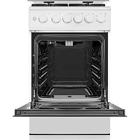 MGC50GCW08D Газовая плита/ Газовая плита, 50 см, газовая варочная поверхность, духовка газ, решетки эмаль, гидролизная очистка, газ контроль, цвет белый