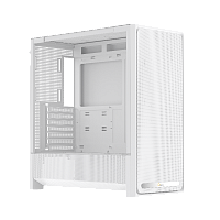 Delta-C70-WHG000XX-GL Корпус ПК без блока питания/ Case Ocypus Delta C70 WH, Midi-Tower, TG, no fans, 2xUSB-A 3.0 + 1xUSB-C 3.1, E-ATX, ATX, mATX, mITX White