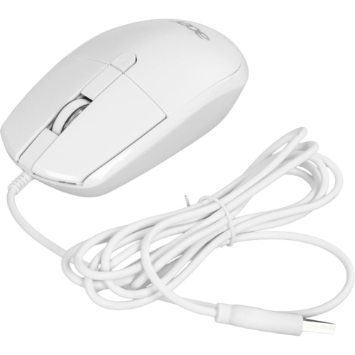 ZL.MCEEE.030 Мышь Acer OMW401 белый оптическая 2000dpi USB 4but (ZL.MCEEE.030) фото 7