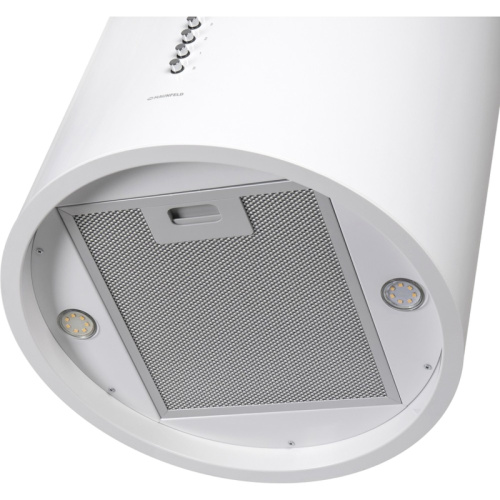 LEEPUSH39WHITE ВЫТЯЖКА MAUNFELD/ островная вытяжка с потолочным креплением,1000м3/ч, белая фото 7