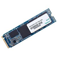 AP512GAS2280P4UPRO-1 Твердотельный накопитель SSD Apacer AS2280P4U PRO 512GB M.2 2280 AP512GAS2280P4UPRO-1 Client PCIe Gen3x4 with NVMe, 3500/2300, IOPS 400/600K, MTBF 1.8M, 3D NAND, DRAM-lessMB, 350TBW, 0,37DWPD, Heat Sink, RTL (919335)