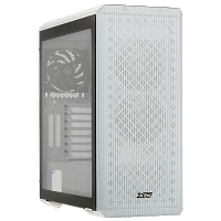 DEFENDER-WHCWW Корпус XPG DEFENDER WHITE [DEFENDER-WHCWW] (Midi-Tower, белый, TG, 120mm fan*3)