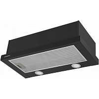 VSFast60Black ВЫТЯЖКА MAUNFELD VS Fast 60 черный/ Тип: встраиваемая Цвет: черный Управление: колыбельное Ширина, мм: 600 Полная потребляемая мощность, Вт: 102 Количество скоростей: 2 Максимальная производительность, м3/ч: 850 Диаметр воздуховода, мм: 150