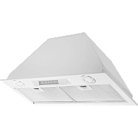 INLINEA72White Вытяжка встраиваемая Kuppersberg/ Встраиваемая вытяжка, ширина 72 см, отвод/рециркуляция, 850 м3/час, электронное сенсорное управление, таймер, пульт ДУ, 3 скорости, светодиодное освещение 2х3,5 Вт, металлический жироулавливающий фильтр, уг