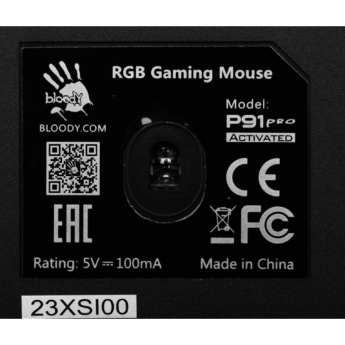 P91PRO Мышь A4Tech Bloody P91 Pro черный оптическая 16000dpi USB3.0 8but фото 19 P91PRO Мышь A4Tech Bloody P91 Pro черный оптическая 16000dpi USB3.0 8but фото 19