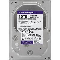 WD102PURP Жесткий диск WD SATA-III 10TB WD102PURP Surveillance Purple Pro (7200rpm) 256Mb 3.5"