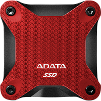 SD620-2TCRD Твердотельный накопитель/ ADATA External SSD SD620, 2000GB, Type-C, USB 3.2 Gen2, R/W 520/460 MB/s, 80x80x15mm, Red (5 лет)