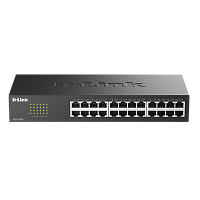DES-1024D/H2A Коммутатор/ DES-1024D Unmanaged Switch 24x100Base-TX, metal case
