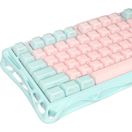 6972448924450 Игровая клавиатура/ Механическая беспроводная клавиатура Gravastar Mercury K1 Lite PM PNK фото 3