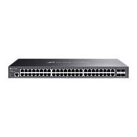 SG3452X. Коммутатор/ Omada 48-Port Gigabit L2+ Managed Switch with 4 10GE SFP+ Slots UKplug