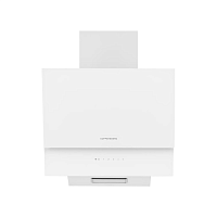 F601WH Вытяжка Kuppersberg/ наклонная, 60 см, 600 м3/ч, отвод/рециркуляция, 3 скорости, белый цвет