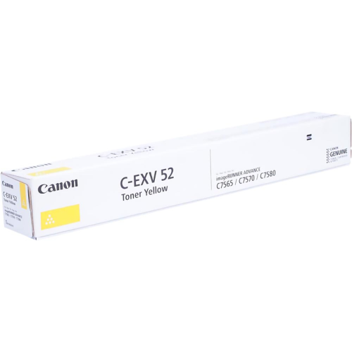 1001C002 Тонер/ C-EXV 52 Toner Yellow фото 2