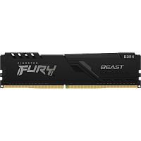 KF432C16BB/8WP Память оперативная/ Kingston 8GB 3200MT/s DDR4 CL16 DIMM FURY Beast Black (Select Regions ONLY)