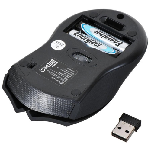 998168 Мышь Oklick 495MW черный/золотистый оптическая 1600dpi беспров. USB для ноутбука 6but (998168) фото 5 998168 Мышь Oklick 495MW черный/золотистый оптическая 1600dpi беспров. USB для ноутбука 6but (998168) фото 5